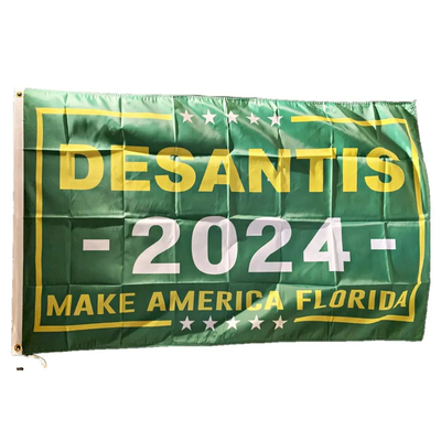 Grosir 3 * 5ft Ron Desantis 2024 Membuat Bendera Spanduk Amerika Florida Amerika