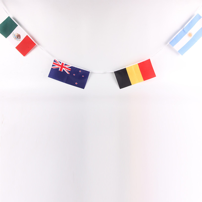 Bendera Bunting Tahan Air Luar Ruangan Untuk Perayaan Piala Dunia