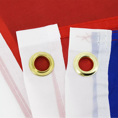 Kustom Chili Negara Bendera 3X5ft 100% Polyester CMYK Digital Printing