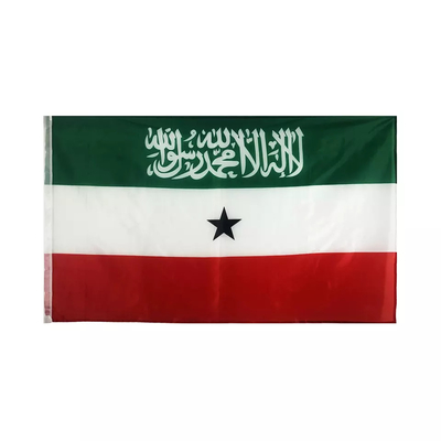 48j Pengiriman Cepat 100D Poliester Somaliland Bendera Kustom Bendera 3x5ft