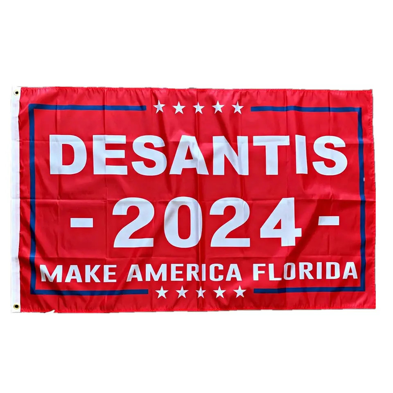 Grosir 3 * 5ft Ron Desantis 2024 Membuat Bendera Spanduk Amerika Florida Amerika